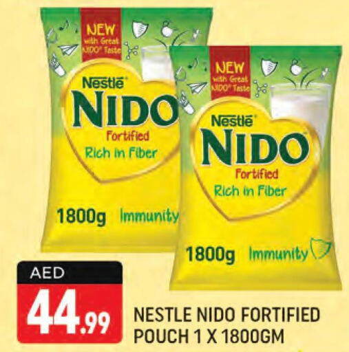 NIDO Milk Powder  in شكلان ماركت in الإمارات العربية المتحدة , الامارات - دبي