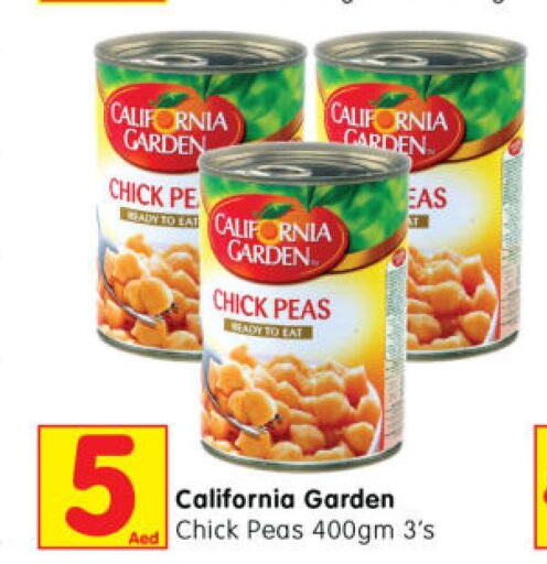 CALIFORNIA GARDEN Chick Peas  in Al Madina Hypermarket in UAE - Abu Dhabi