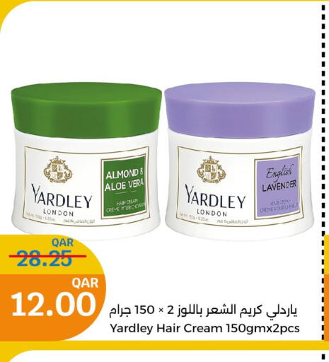 YARDLEY Hair Cream  in City Hypermarket in Qatar - Doha