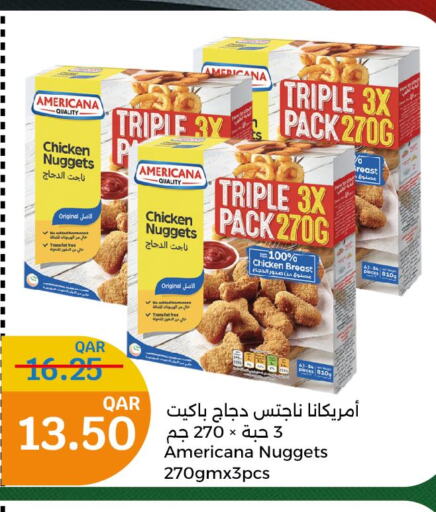 AMERICANA Chicken Nuggets  in City Hypermarket in Qatar - Al Wakra