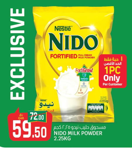 NIDO Milk Powder  in Saudia Hypermarket in Qatar - Umm Salal