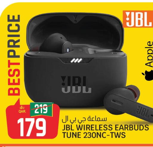 JBL Earphone  in Saudia Hypermarket in Qatar - Al Shamal