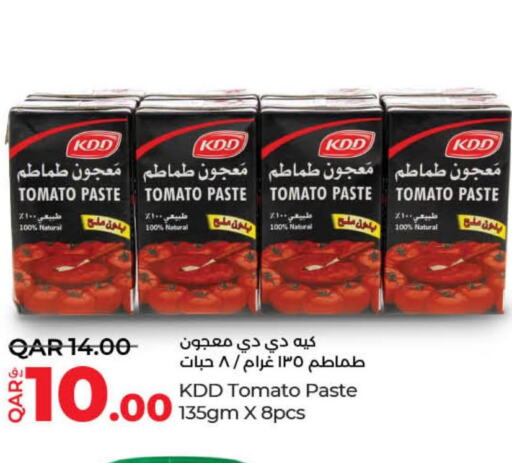 KDD Tomato Paste  in LuLu Hypermarket in Qatar - Al Rayyan