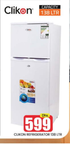 CLIKON Refrigerator  in مانجو هايبرماركت in الإمارات العربية المتحدة , الامارات - دبي