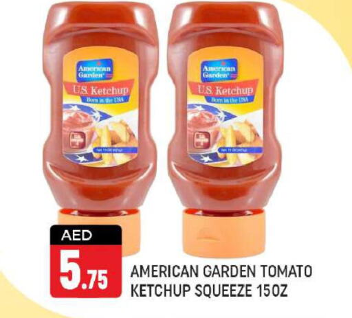 AMERICAN GARDEN Tomato Ketchup  in شكلان ماركت in الإمارات العربية المتحدة , الامارات - دبي