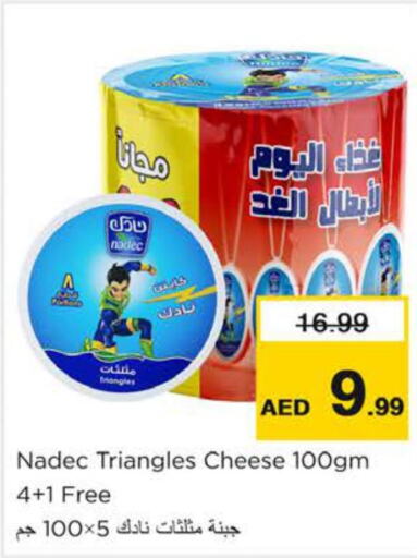 NADEC Triangle Cheese  in نستو هايبرماركت in الإمارات العربية المتحدة , الامارات - دبي