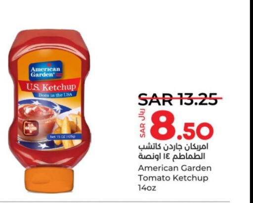 AMERICAN GARDEN Tomato Ketchup  in LULU Hypermarket in KSA, Saudi Arabia, Saudi - Unayzah