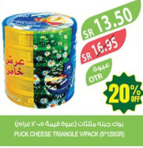 PUCK Triangle Cheese  in Farm  in KSA, Saudi Arabia, Saudi - Jazan