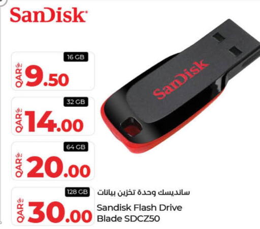 SANDISK Flash Drive  in LuLu Hypermarket in Qatar - Umm Salal