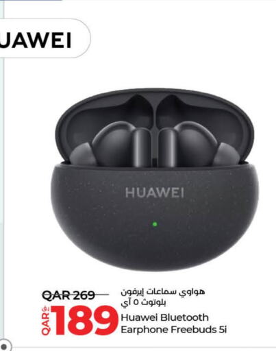 HUAWEI Earphone  in LuLu Hypermarket in Qatar - Al Wakra