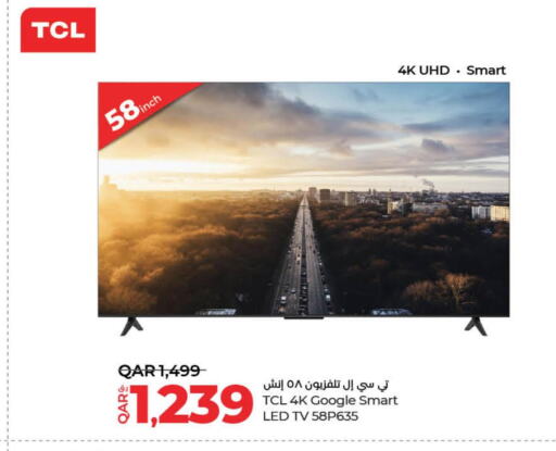 TCL Smart TV  in LuLu Hypermarket in Qatar - Al Wakra