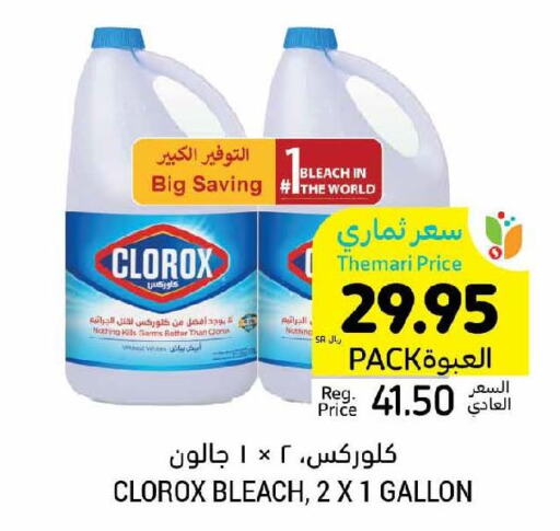 CLOROX Bleach  in Tamimi Market in KSA, Saudi Arabia, Saudi - Hafar Al Batin