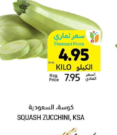  Zucchini  in Tamimi Market in KSA, Saudi Arabia, Saudi - Buraidah