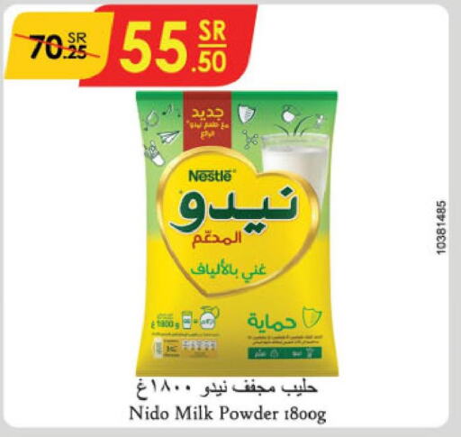 NIDO Milk Powder  in Danube in KSA, Saudi Arabia, Saudi - Jeddah