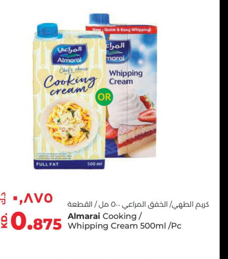 ALMARAI Whipping / Cooking Cream  in لولو هايبر ماركت in الكويت - محافظة الأحمدي