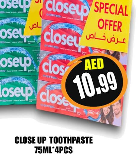 CLOSE UP Toothpaste  in هايبرماركت مجستك بلس in الإمارات العربية المتحدة , الامارات - أبو ظبي