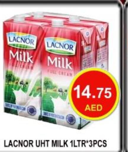 LACNOR Long Life / UHT Milk  in Carryone Hypermarket in UAE - Abu Dhabi