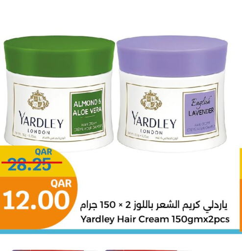 YARDLEY Hair Cream  in City Hypermarket in Qatar - Al Shamal