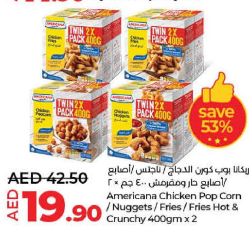 AMERICANA Chicken Nuggets  in Lulu Hypermarket in UAE - Umm al Quwain