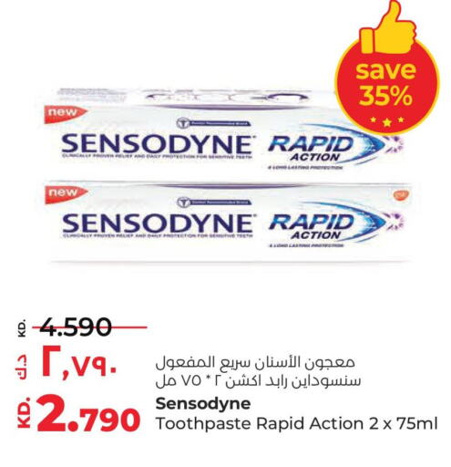 SENSODYNE Toothpaste  in Lulu Hypermarket  in Kuwait - Jahra Governorate
