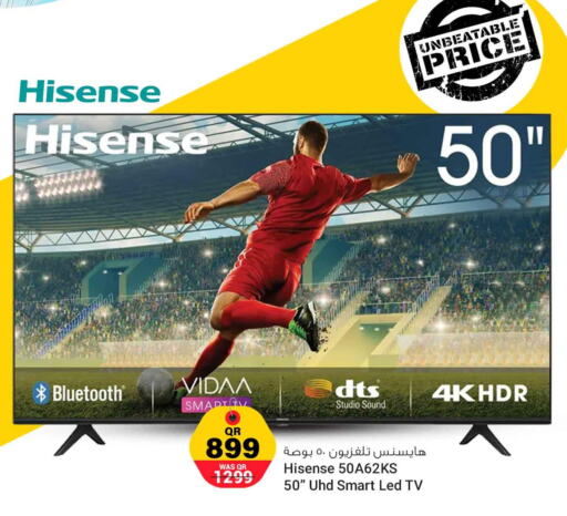 HISENSE Smart TV  in Safari Hypermarket in Qatar - Al Shamal