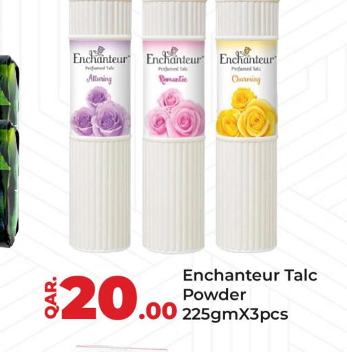 Enchanteur Talcum Powder  in Paris Hypermarket in Qatar - Al-Shahaniya