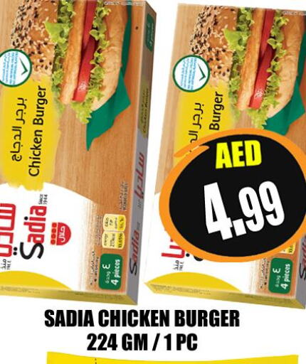 SADIA Chicken Burger  in هايبرماركت مجستك بلس in الإمارات العربية المتحدة , الامارات - أبو ظبي
