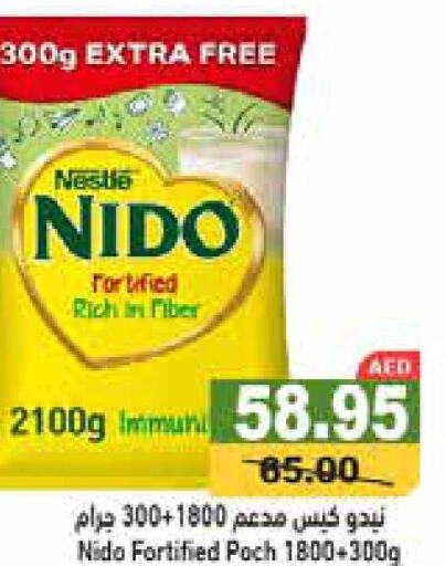 NIDO Milk Powder  in أسواق رامز in الإمارات العربية المتحدة , الامارات - أبو ظبي