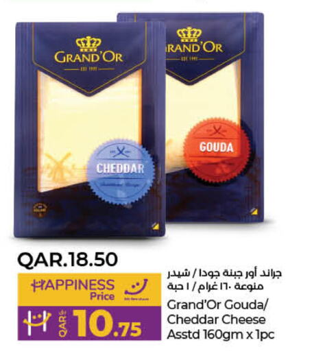 GRAND‘OR Cheddar Cheese  in LuLu Hypermarket in Qatar - Doha