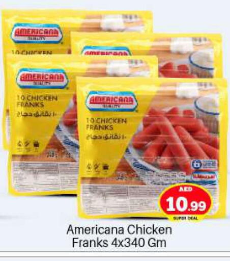 AMERICANA Chicken Franks  in BIGmart in UAE - Abu Dhabi