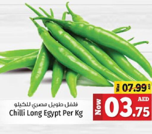  Chilli / Capsicum  in كنز هايبرماركت in الإمارات العربية المتحدة , الامارات - الشارقة / عجمان