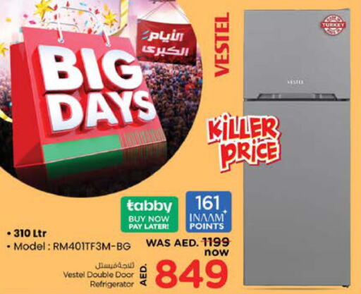 VESTEL Refrigerator  in Nesto Hypermarket in UAE - Sharjah / Ajman