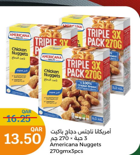 AMERICANA Chicken Nuggets  in City Hypermarket in Qatar - Al Khor