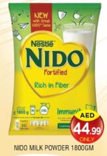 NIDO Milk Powder  in لكي سنتر in الإمارات العربية المتحدة , الامارات - الشارقة / عجمان