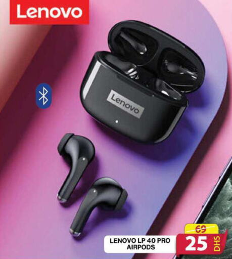 LENOVO Earphone  in Grand Hyper Market in UAE - Sharjah / Ajman