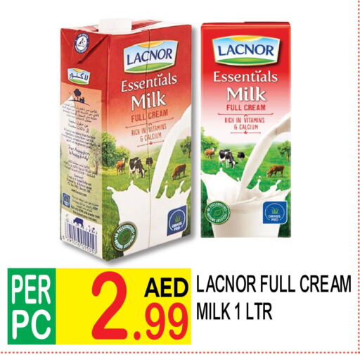 LACNOR Full Cream Milk  in دريم لاند in الإمارات العربية المتحدة , الامارات - دبي