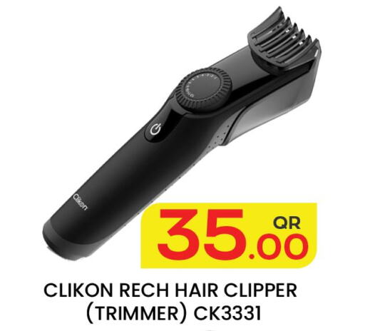 CLIKON Remover / Trimmer / Shaver  in Majlis Hypermarket in Qatar - Al Rayyan