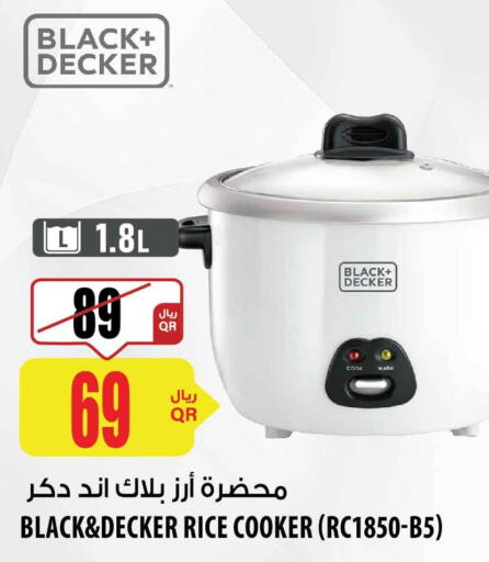 BLACK+DECKER Rice Cooker  in Al Meera in Qatar - Umm Salal
