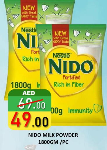NIDO Milk Powder  in رويال جلف هايبرماركت in الإمارات العربية المتحدة , الامارات - أبو ظبي