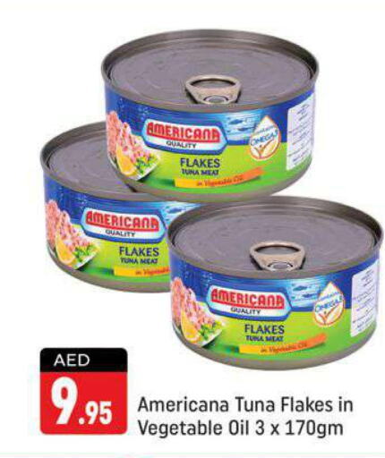AMERICANA Tuna - Canned  in شكلان ماركت in الإمارات العربية المتحدة , الامارات - دبي