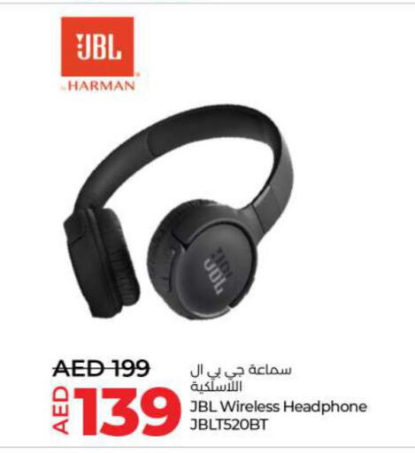 JBL Earphone  in Lulu Hypermarket in UAE - Ras al Khaimah