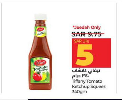 TIFFANY Tomato Ketchup  in LULU Hypermarket in KSA, Saudi Arabia, Saudi - Yanbu
