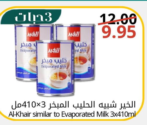ALKHAIR Evaporated Milk  in جوول ماركت in مملكة العربية السعودية, السعودية, سعودية - المنطقة الشرقية
