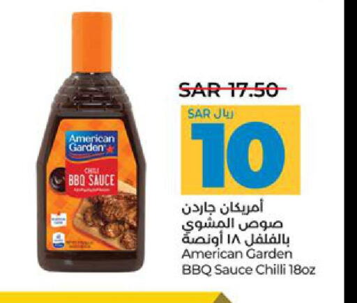 AMERICAN GARDEN Hot Sauce  in LULU Hypermarket in KSA, Saudi Arabia, Saudi - Jeddah