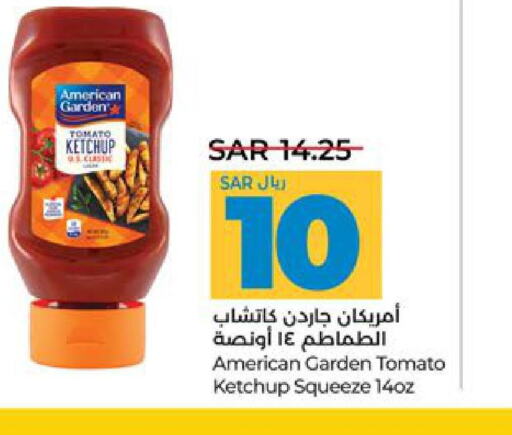 AMERICAN GARDEN Tomato Ketchup  in LULU Hypermarket in KSA, Saudi Arabia, Saudi - Jeddah