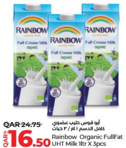 RAINBOW Long Life / UHT Milk  in لولو هايبرماركت in قطر - الضعاين