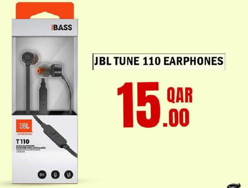 JBL Earphone  in دانة هايبرماركت in قطر - الخور