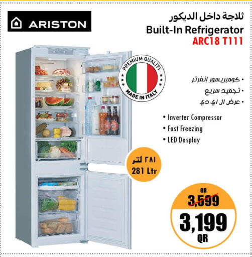 ARISTON Refrigerator  in Jumbo Electronics in Qatar - Umm Salal