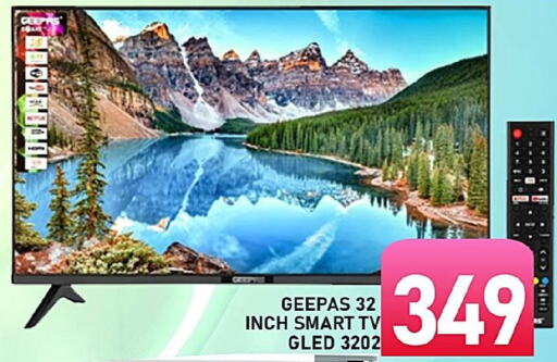 GEEPAS Smart TV  in باشن هايبر ماركت in قطر - الضعاين