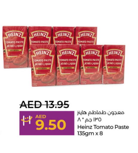 HEINZ Tomato Paste  in Lulu Hypermarket in UAE - Abu Dhabi